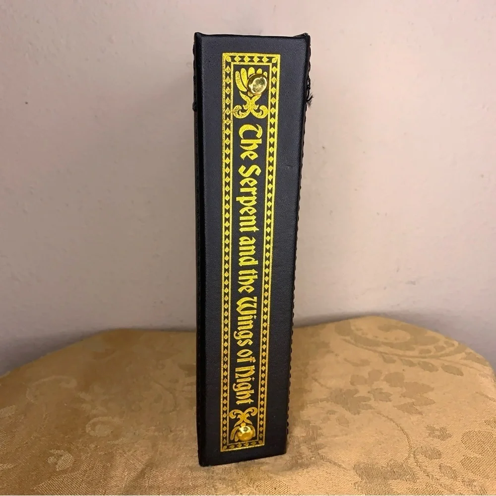 The Serpent And The Wings Of Night Jewelry Book Earring Storage Gift